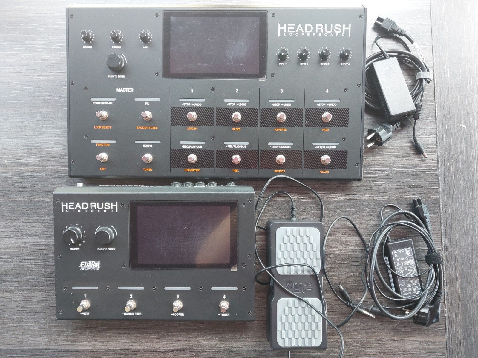 HeadRush gigboard + Expression pedaal + looperboard + zak, Muziek en Instrumenten, Effecten, Ophalen of Verzenden, Gebruikt