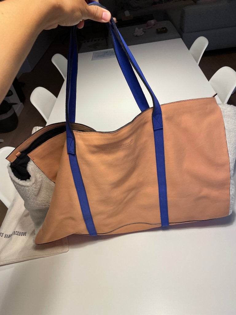 Tas Roos Vandekerckhove - uitstekende staat!, Handtassen en Accessoires, Ophalen of Verzenden, Zo goed als nieuw, Roze, Overige typen