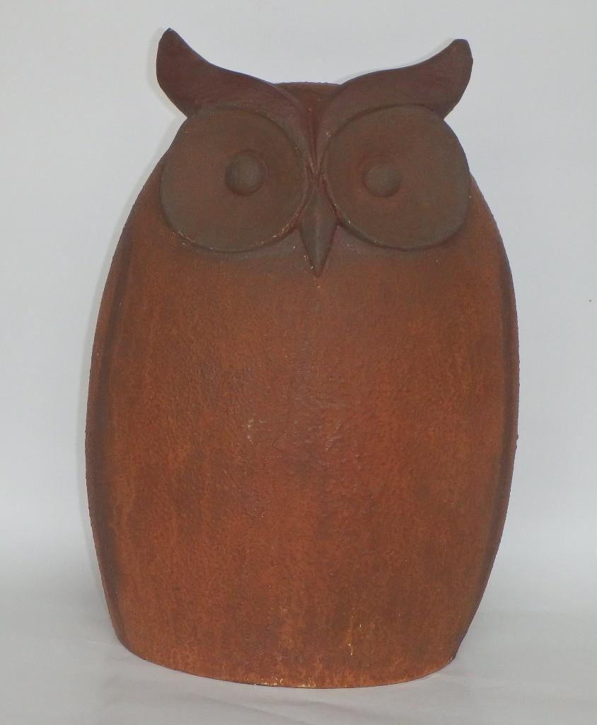 Uil keramiek H=48cm B=31, Ophalen, Zo goed als nieuw