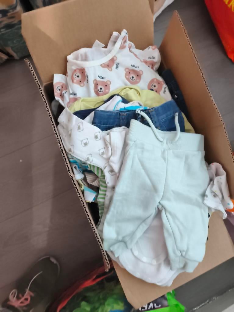 Baby kleertjes jongen, Kinderen en Baby's, Ophalen, Maat 50