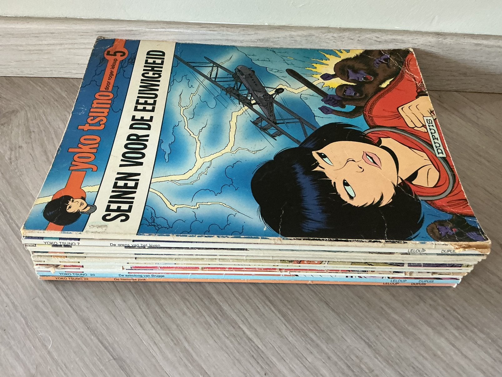 11 strips Yoko Tsuno, Enlèvement, Utilisé