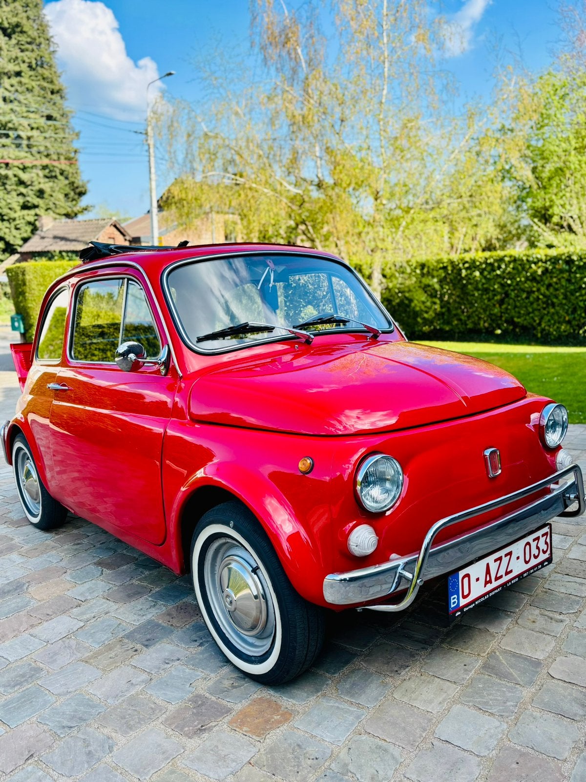 Magnifique Fiat 500L de 1969, Achat, Boîte manuelle, Noir, 499 cm³