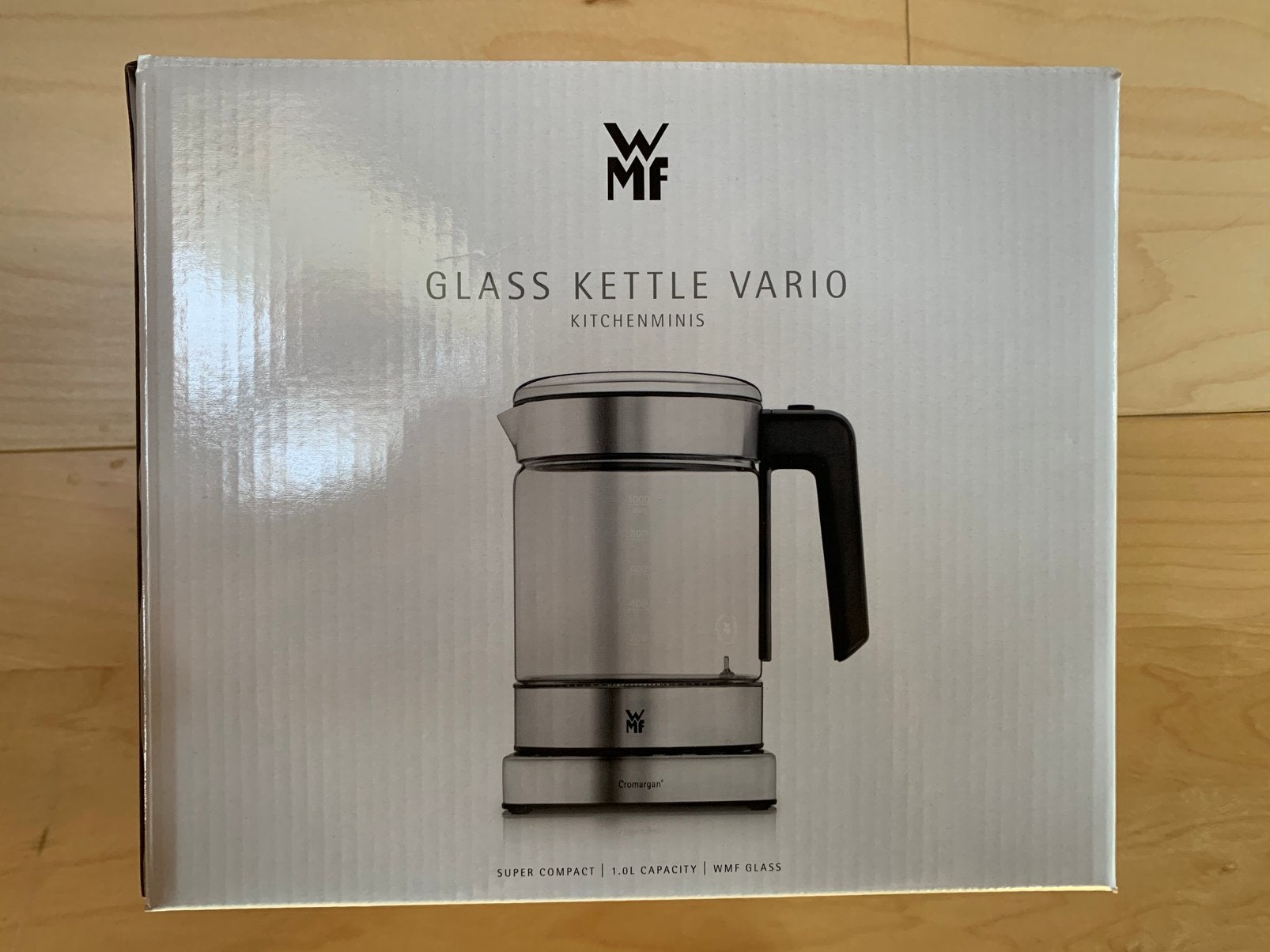 NEUVE WMF Bouilloire en verre 1.0L, Electroménager, Enlèvement, Neuf