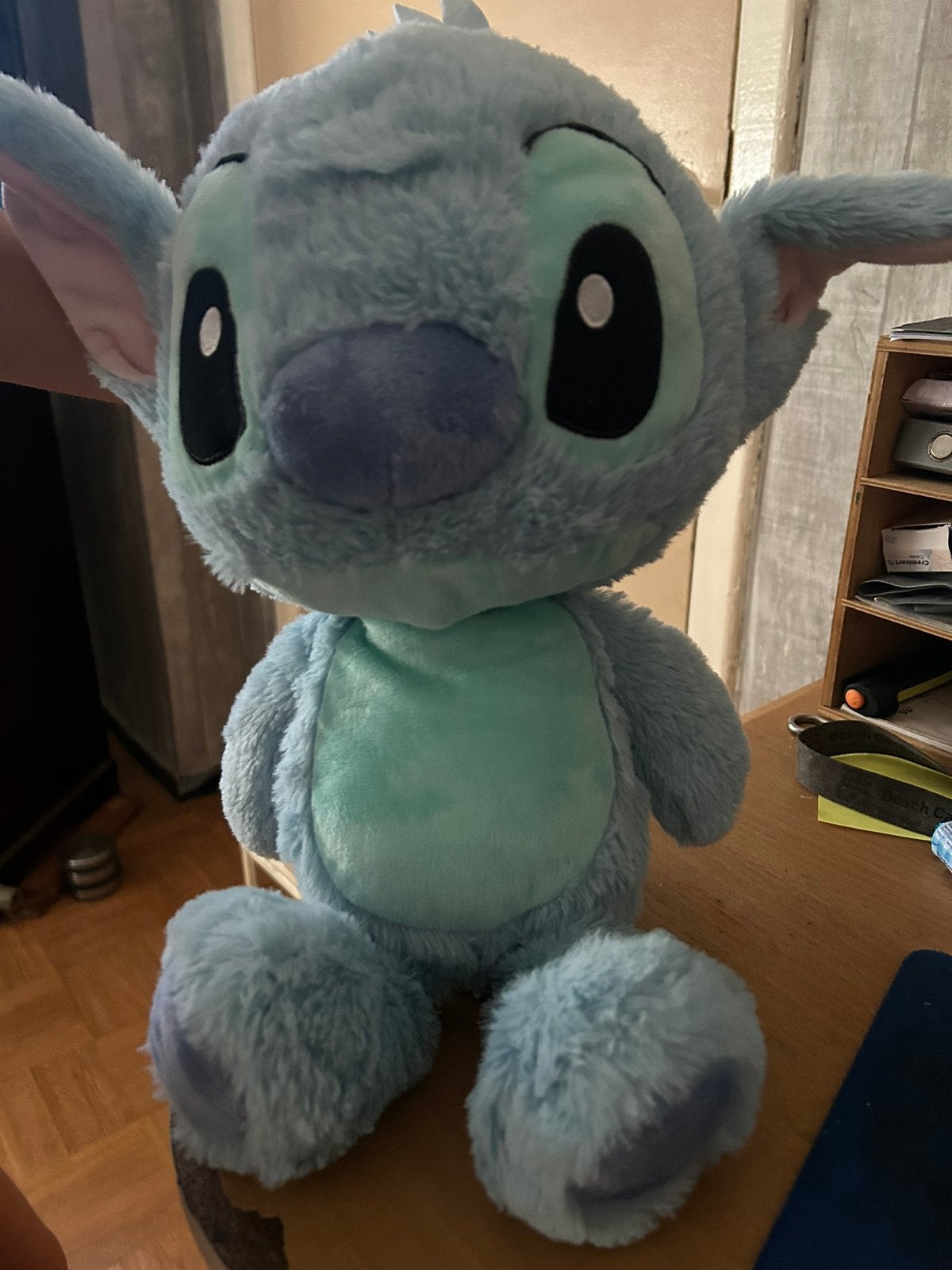 Stitch knuffel 45 cm, Kinderen en Baby's, Speelgoed | Knuffels en Pluche, Ophalen, Zo goed als nieuw