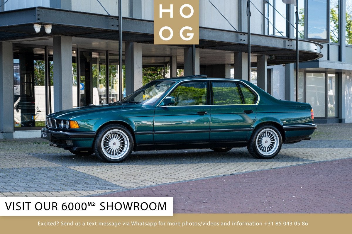BMW 7 Serie 750i (bj 1993, automaat), Auto's, 4 deurs, Gebruikt, 12 cilinders, 7 Reeks