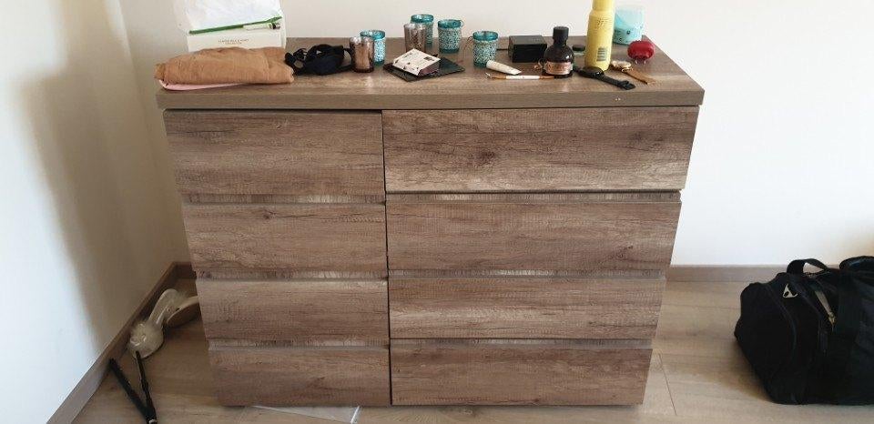 Commode met spiegel, Ophalen of Verzenden, Zo goed als nieuw