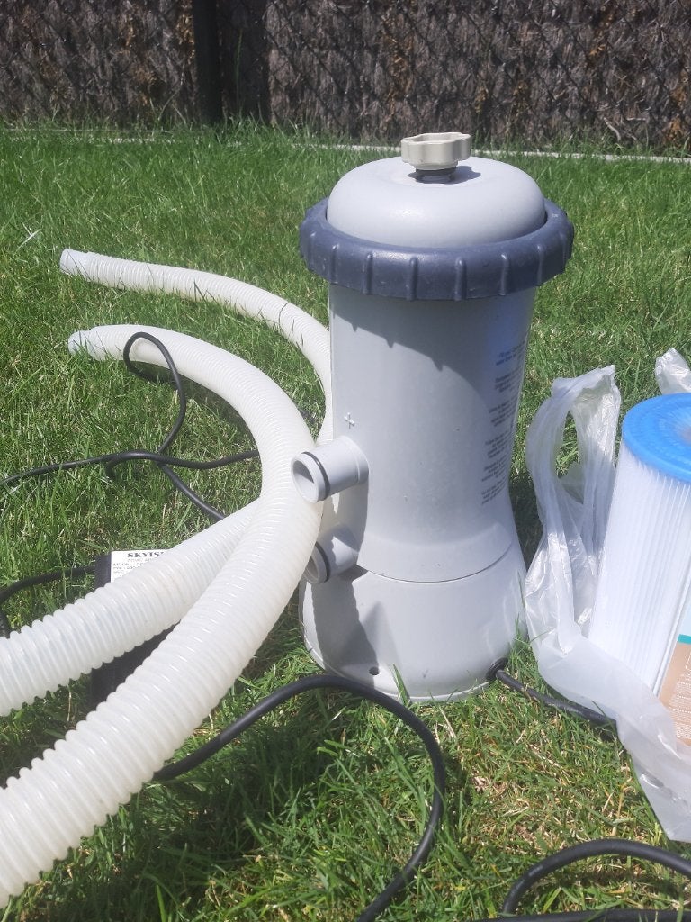 Filtre de piscine Intex + 2 filtres, Enlèvement, Comme neuf, Filtre