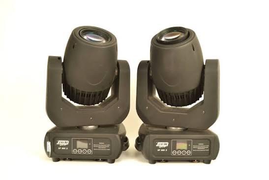 Set van 2x Nicols SP800x 150w led movingheads, Enlèvement, Utilisé, Lumières, Couleur