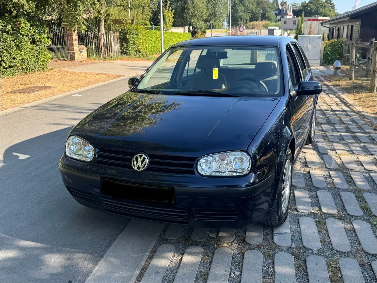 Reeds gekeurd met roosformulier vw golf 4 1.9 tdi, Auto's, Blauw, 5 deurs, Onderhoudsboekje, Te koop