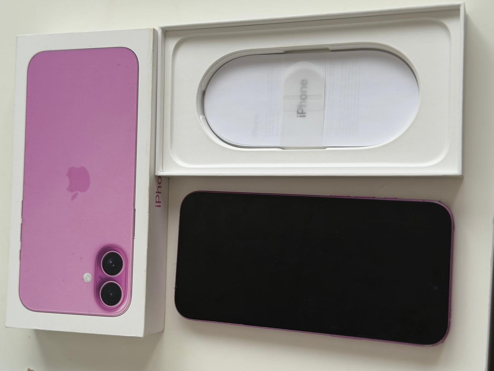 Iphone 16plus 256, Telecommunicatie, Mobiele telefoons | Apple iPhone, 99 %, IPhone 16 Plus, Paars, Zo goed als nieuw