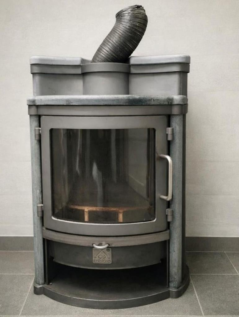 speksteen houtkachel Dan Skan Alpha, Ophalen, Hout, Vrijstaand, Houtkachel