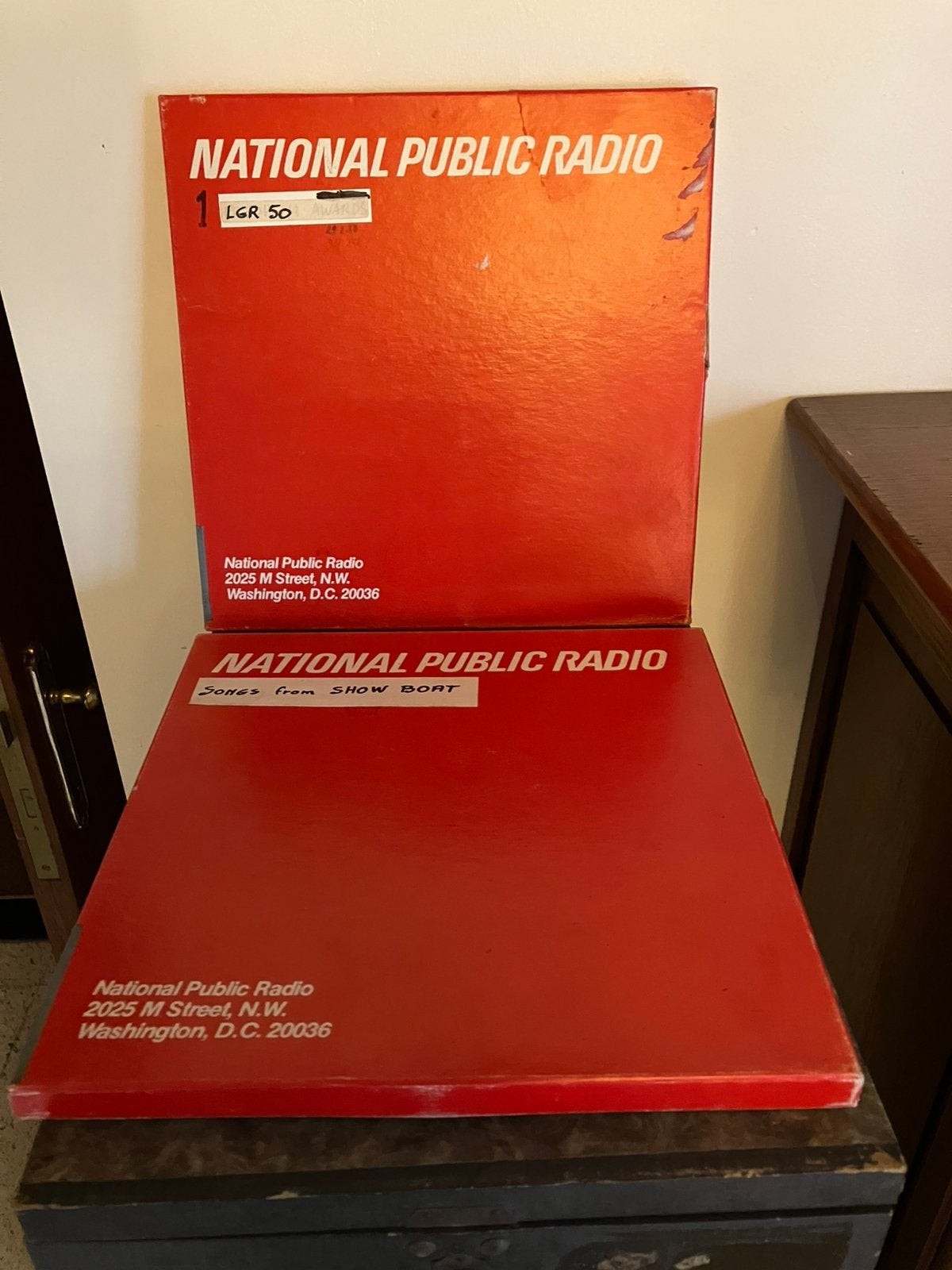 National Public Radio audio banden, Ophalen