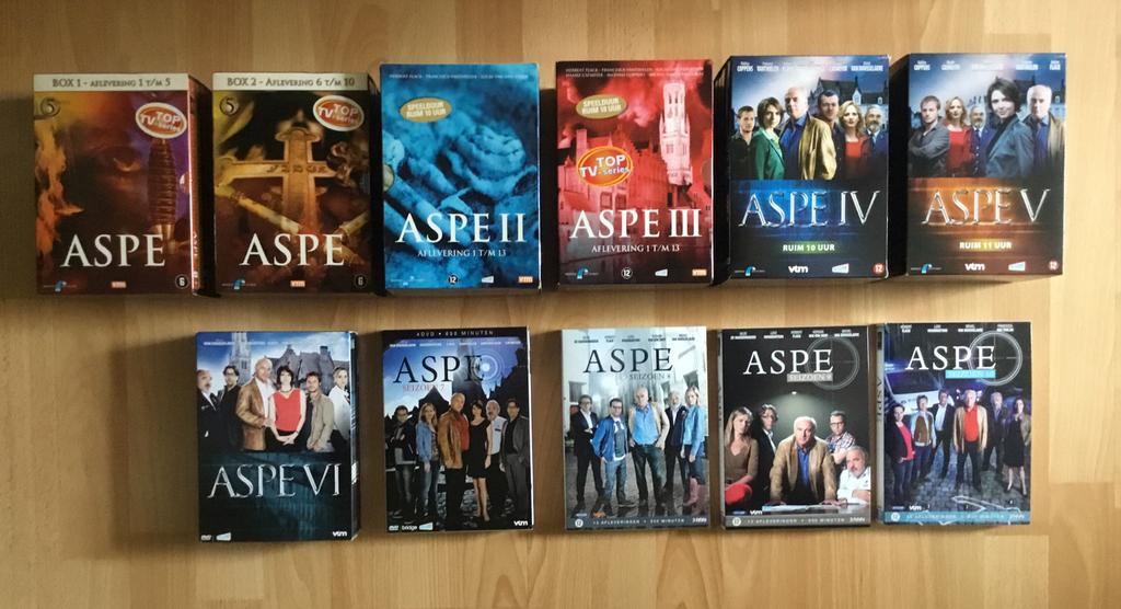Dvd’s serie Aspe seizoen 1 tem. 10, Cd's en Dvd's, Dvd's | Tv en Series, Vanaf 12 jaar, Ophalen of Verzenden, Thriller