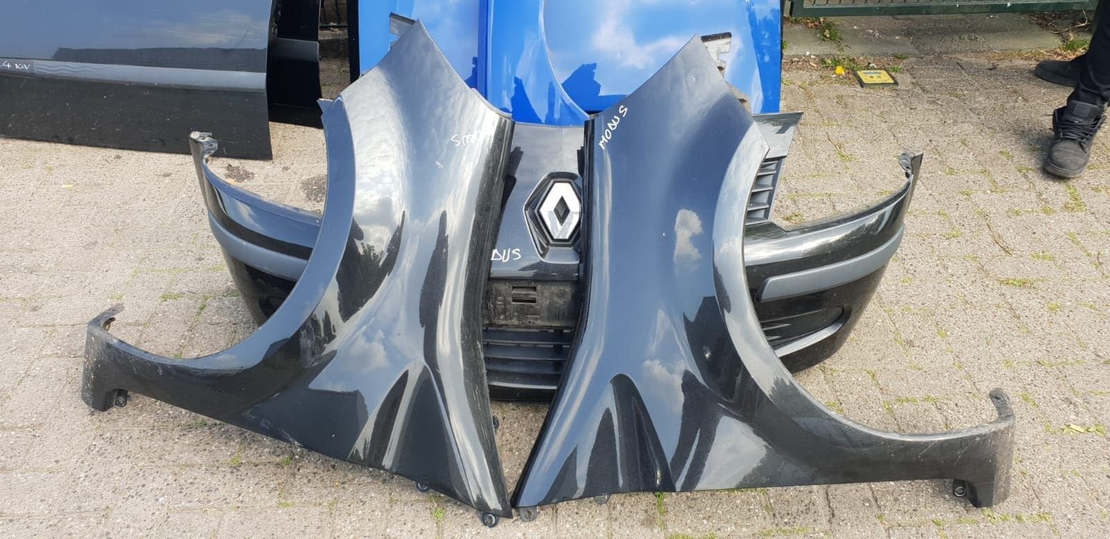 RENAULT MODUS SPATBORDEN BJ 2004 2012, -, Garde-boue, Utilisé, -