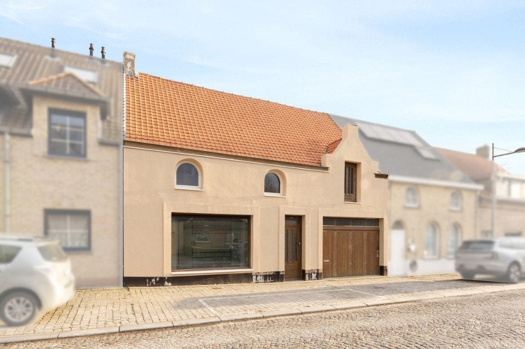 charmante, zeer ruime dorpswoning met grote tuin, 500 tot 1000 m², Dismuide, Tussenwoning, Provincie West-Vlaanderen