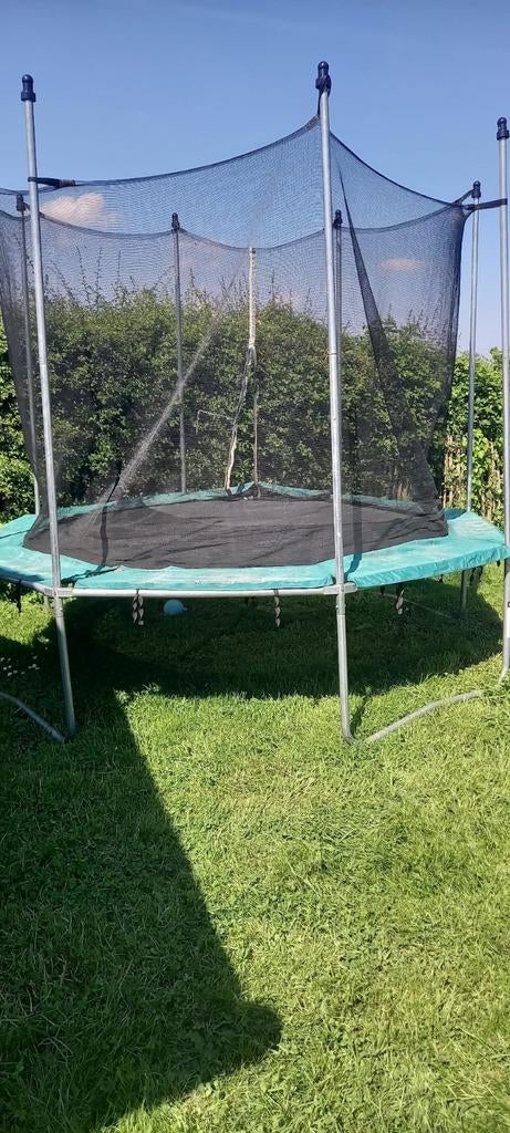 Trampoline 3m filet et surtout pourtour à remplacer, Enlèvement, Utilisé