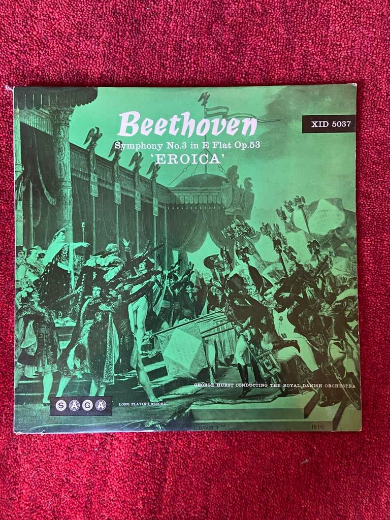LP Beethoven Eroica XID 5037 1961 NM, Enlèvement ou Envoi, Comme neuf