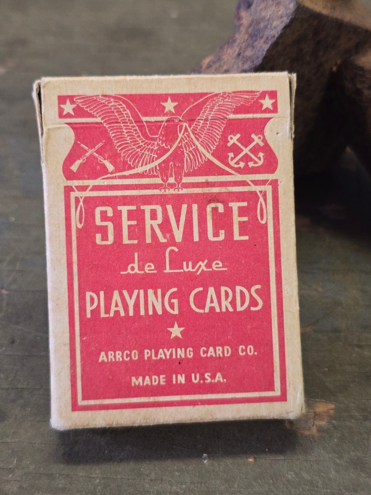 Cartes à jouer du Service américain de la Seconde Guerre mon, Enlèvement ou Envoi