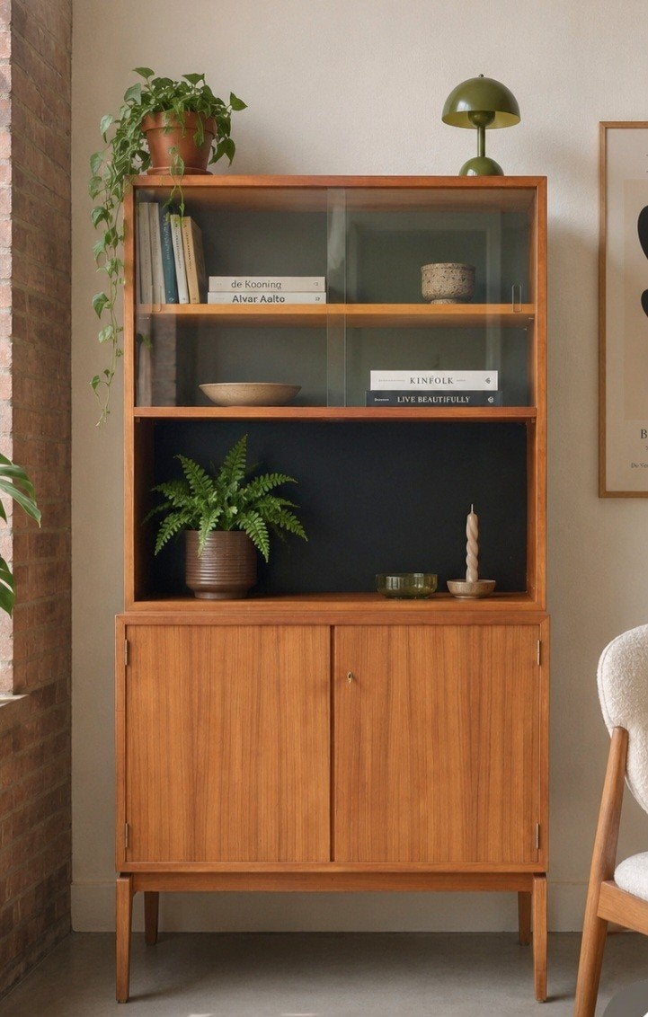 Armoire vintage Van Den Berghe - Pauvers, Maison & Meubles, Enlèvement