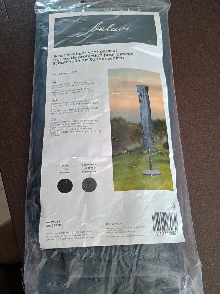 Beschermhoes parasol, Tuin en Terras, Ophalen, Nieuw, Waterdicht, 3 tot 4 meter