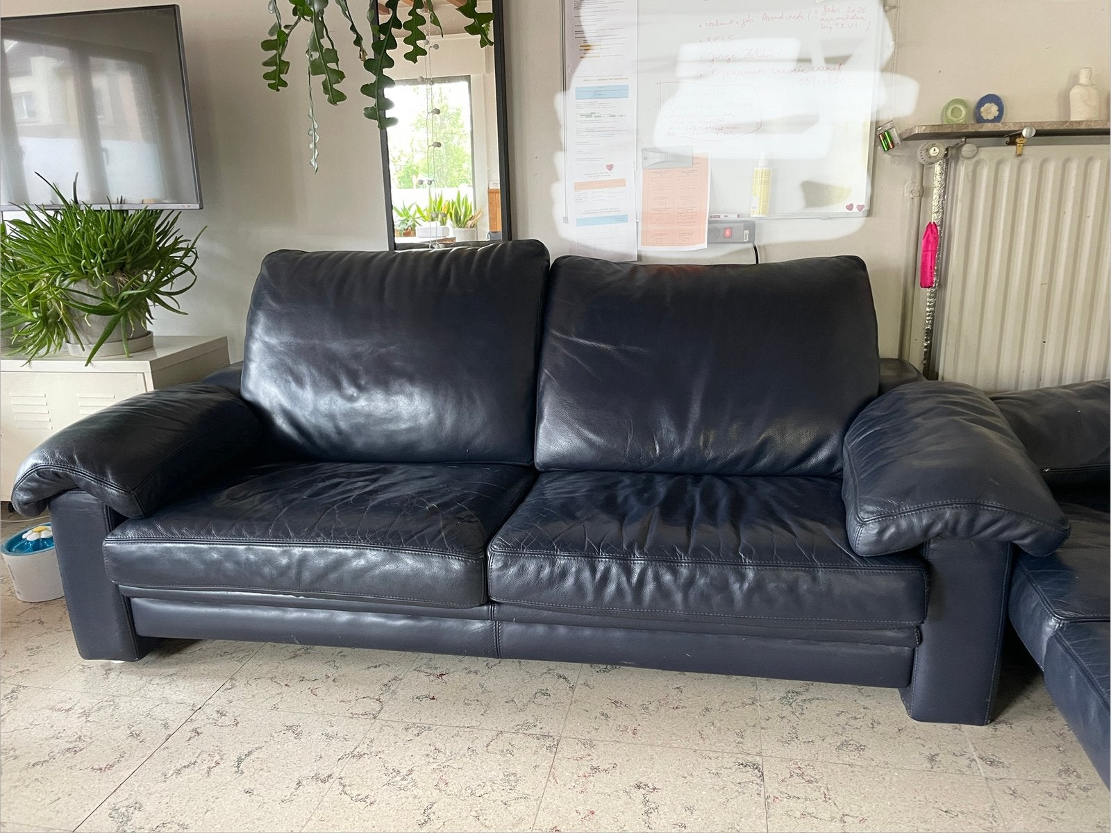 Zetel  (2)  GRATIS in uitstekende staat, Ophalen, Overige materialen, Gebruikt, 75 tot 100 cm