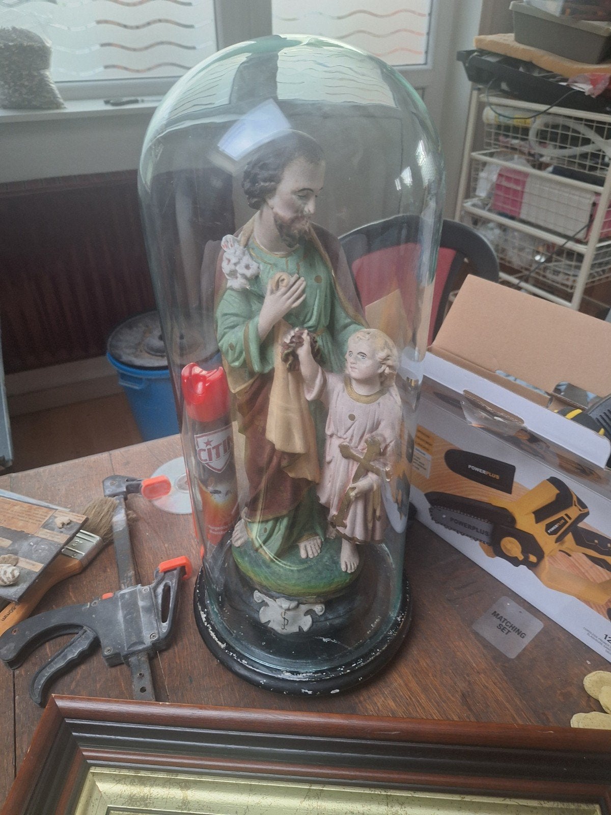 st jozef onder stolp, Antiek en Kunst, Ophalen