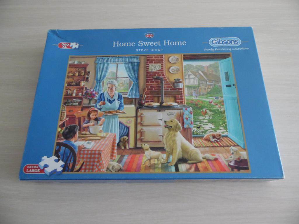 PUZZLE   HOME SWEET HOME   500 PIÈCES XL    GIBSONS, Enlèvement ou Envoi, Moins de 500 pièces, Comme neuf, Puzzle