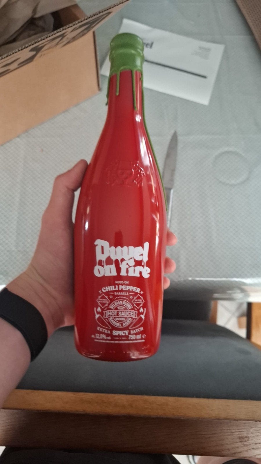 Duvel on fire, Ophalen of Verzenden