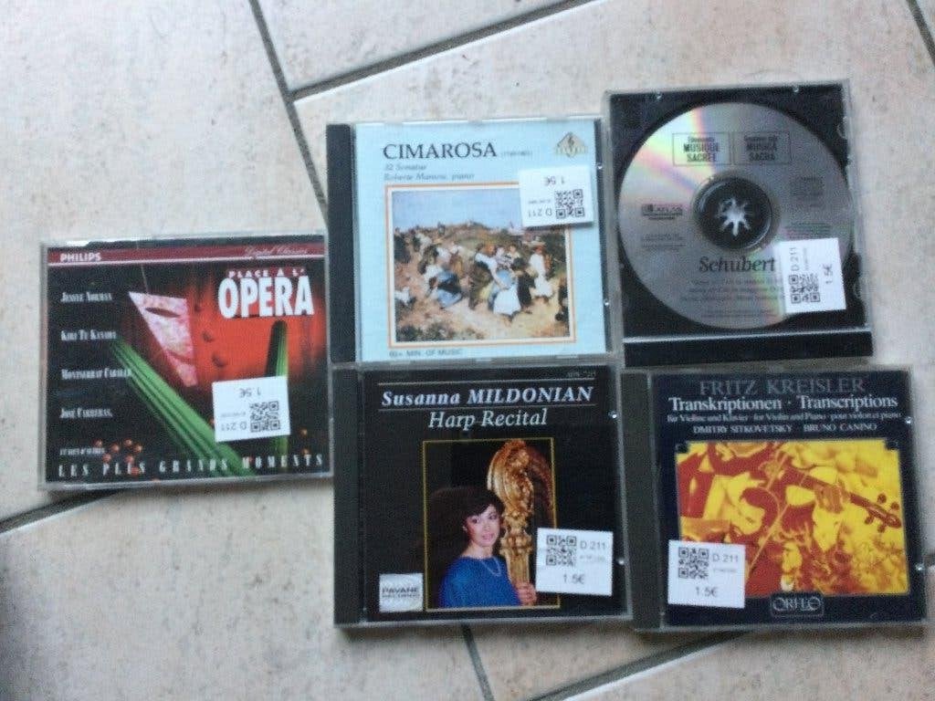 LOT DE CD + LIVRETS ( MUSIQUE CLASSIQUE), Enlèvement ou Envoi, Comme neuf, Autres types, Comprend un livret
