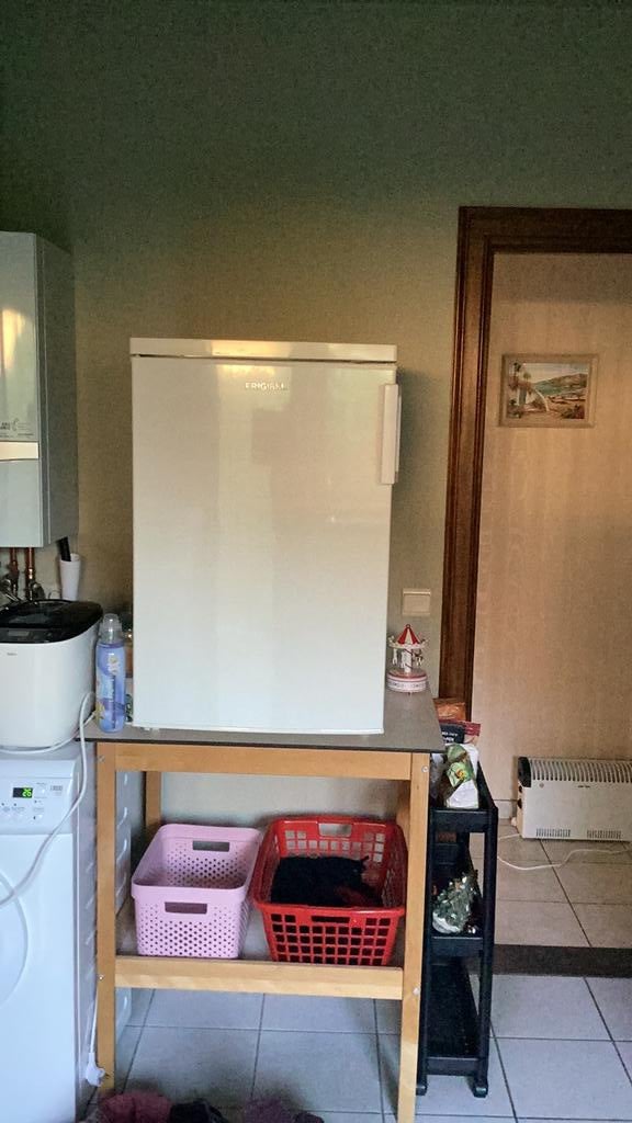 Ijskast, Electroménager, Avec compartiment congélateur, 85 à 120 cm, Enlèvement, Utilisé