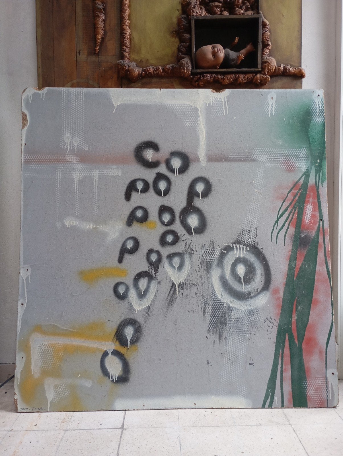 Schilderij MTess plaat, 2015,, Ophalen of Verzenden