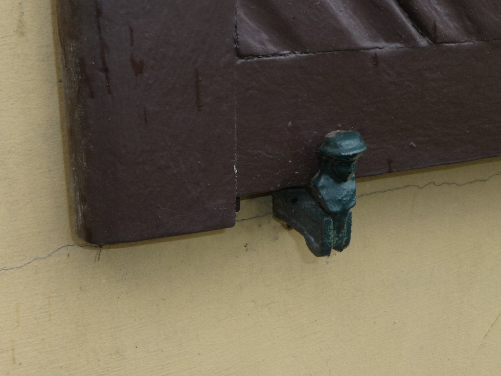 Luikstoppers, Doe-het-zelf en Bouw, Hang- en Sluitwerk, Ophalen, Gebruikt, IJzer, Schuif of Grendel