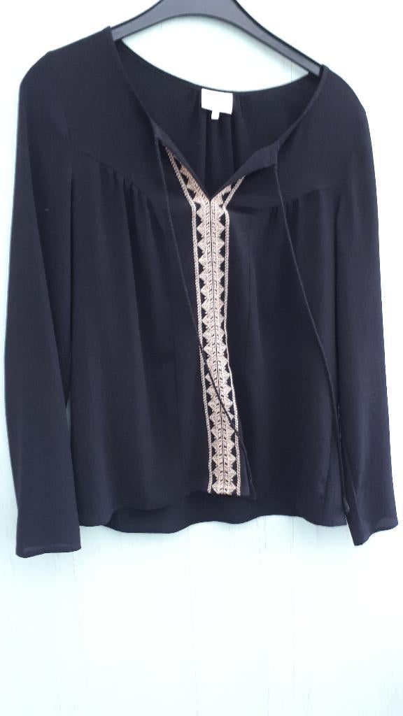 prachtige zwarte blouse taille S merk Garance Paris, Kleding | Dames, Ophalen