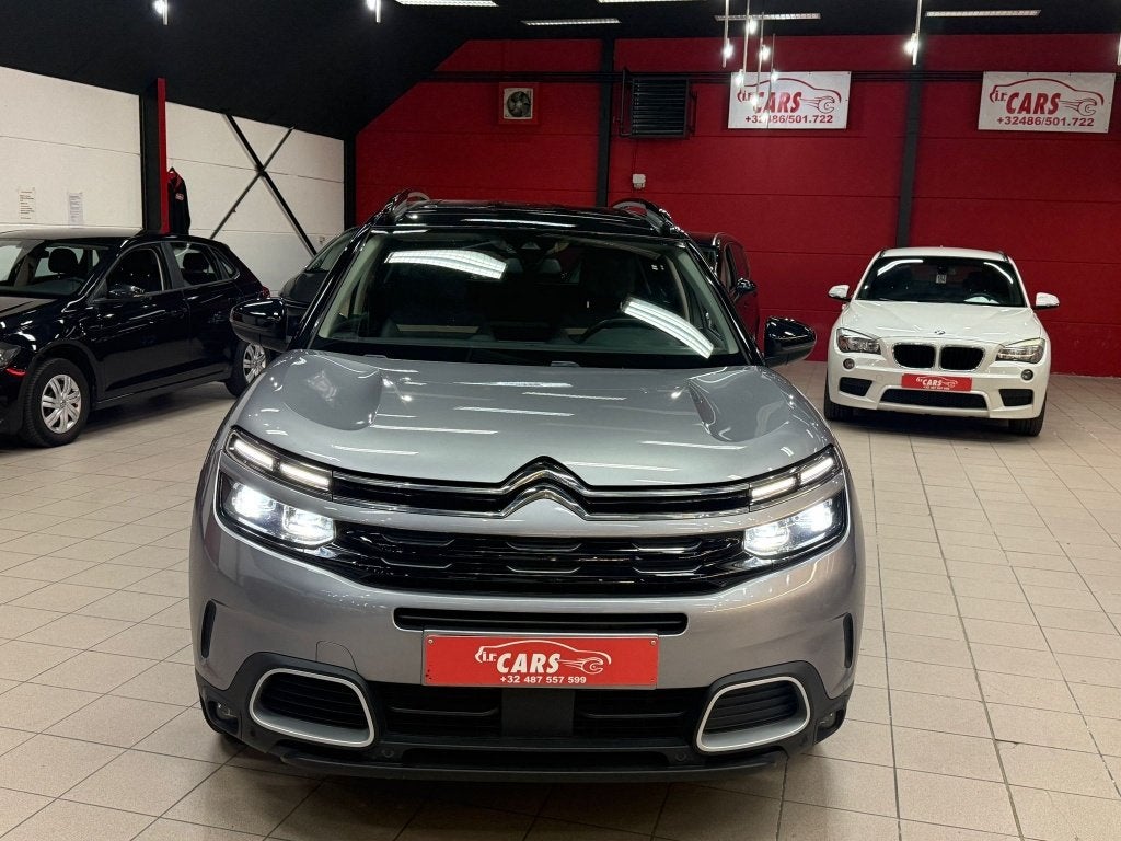 C5 Aircross 1.6 PureTech Shine S**AUTOMATIQUE**NAVI**CAMÉRA*, Autos, Citroën, Cuir, Argent ou Gris, Achat, Entreprise