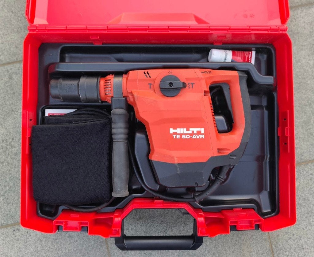 Perceuse à percussion Hilti TE50 AVR Combinaison marteau, Enlèvement ou Envoi, Comme neuf, Marteau perforateur et/ou Marteau piqueur