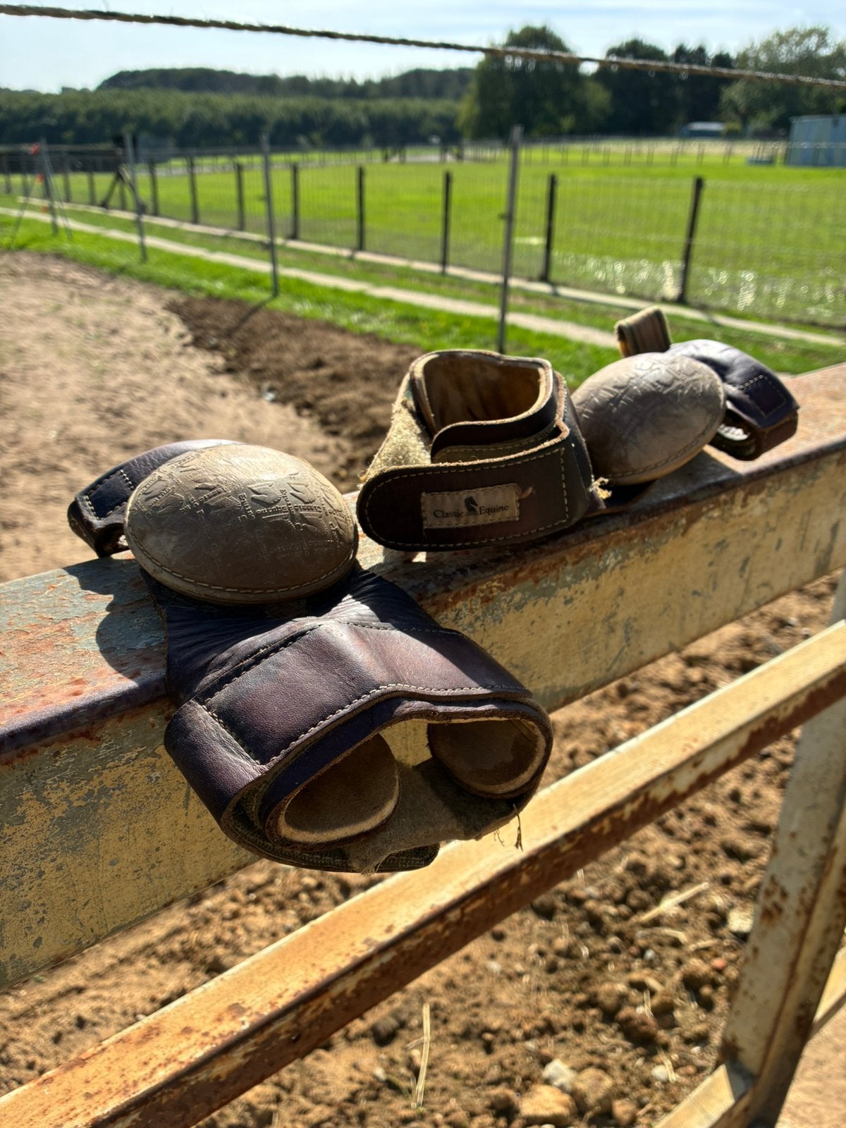 Western kniebeschermers skidboots been beschermers, Kniebeschermers, Ophalen, Zo goed als nieuw