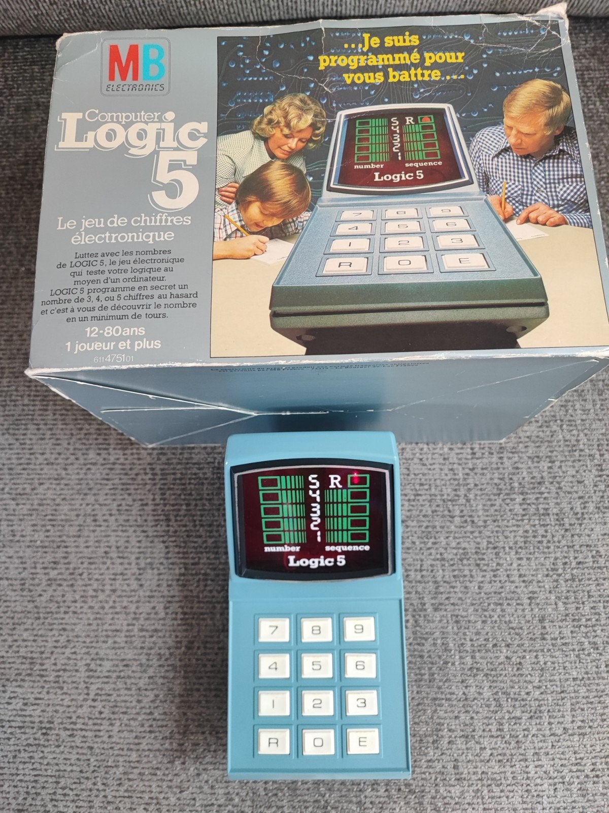 Console jeu électronique, MB Logic 5, Verzamelen, Elektronische Apparatuur, Verzenden