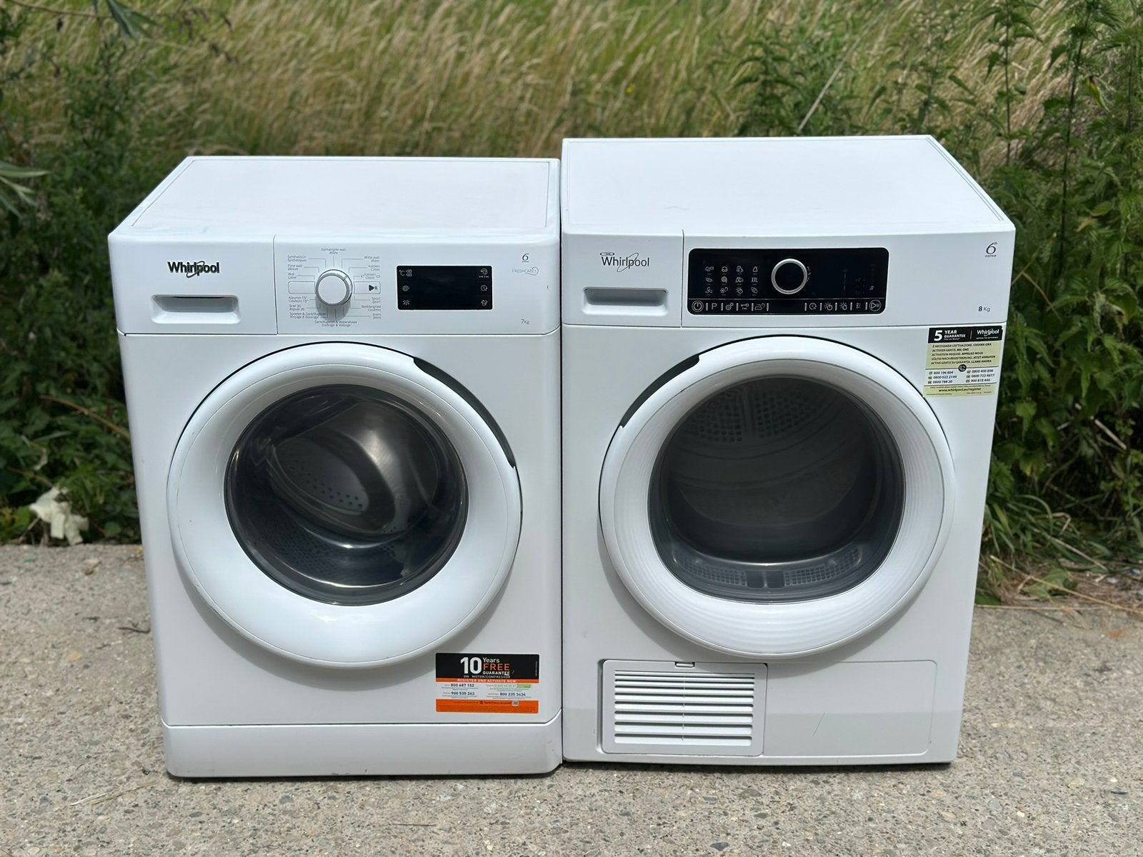 Wasmachine & droogkast 8kg A++ Werkt perfect Garantie, Elektronische apparatuur, Ophalen of Verzenden, Zo goed als nieuw