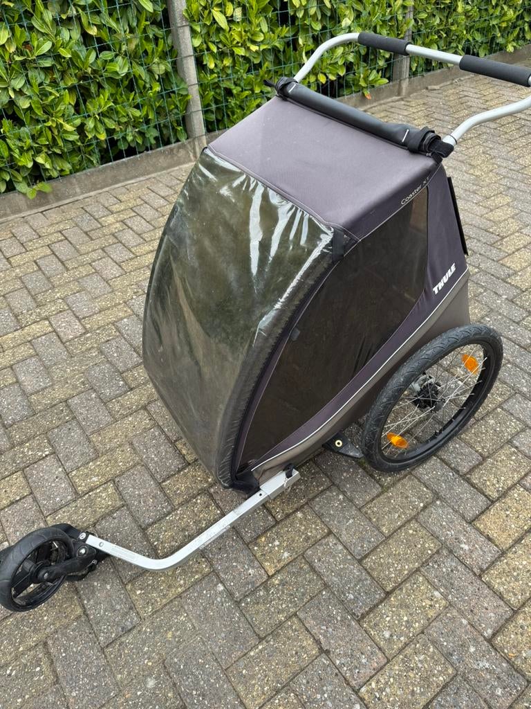Thule coaster XT, Fietsen en Brommers, Ophalen, Gebruikt, Opvouwbaar, 20 tot 40 kg
