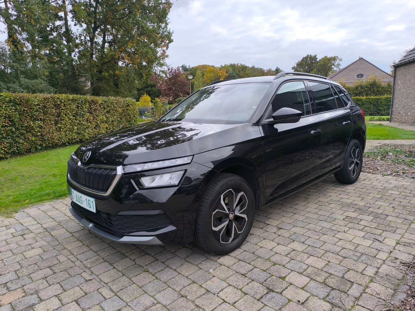 Skoda Kamiq  AUTOMAAT #benzine #euro 6d met GARANTIE, Auto's, Skoda, Automaat, Zwart, 5 deurs, Kamiq
