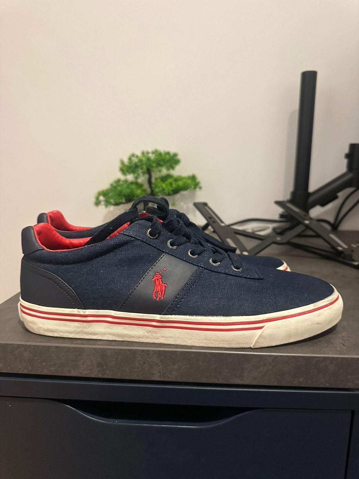 Chaussures POLO, Vêtements | Hommes, Chaussures, Enlèvement ou Envoi, Comme neuf, Bleu, Baskets