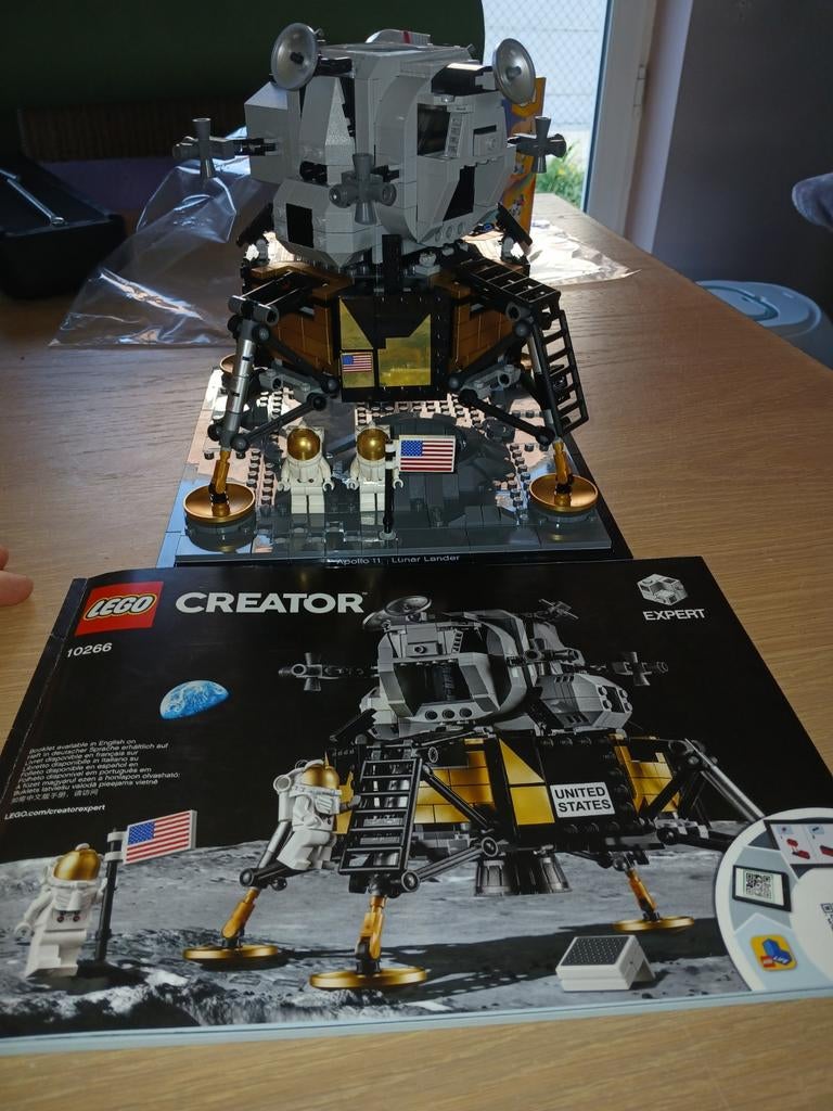 Lego creator expert apollo 11 lunar lander 10266, Ophalen of Verzenden