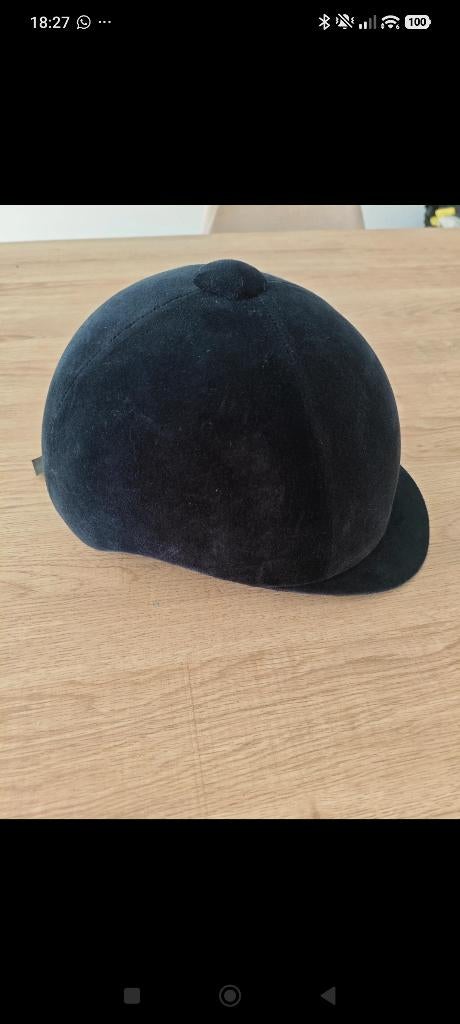 Paardrijhelm Fouganza maat 58, Dieren en Toebehoren, Ophalen, Gebruikt, Dames, Cap