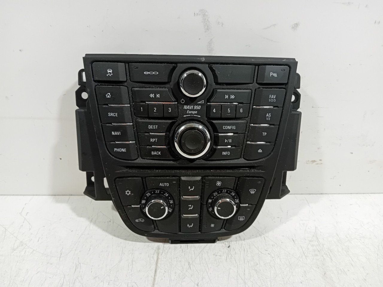 Bedieningspaneel multi media Opel Astra, Onderdelen@venauto.nl, Van der Ven Autorecycling B.V., Ettenseweg 76, 4706 PB Roosendaal, The Netherlands