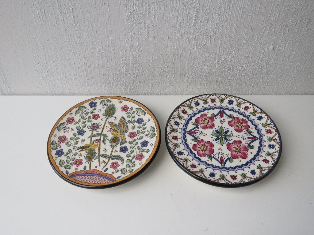Set de 2 assiettes miniatures en céramique Ceraplat, Enlèvement ou Envoi