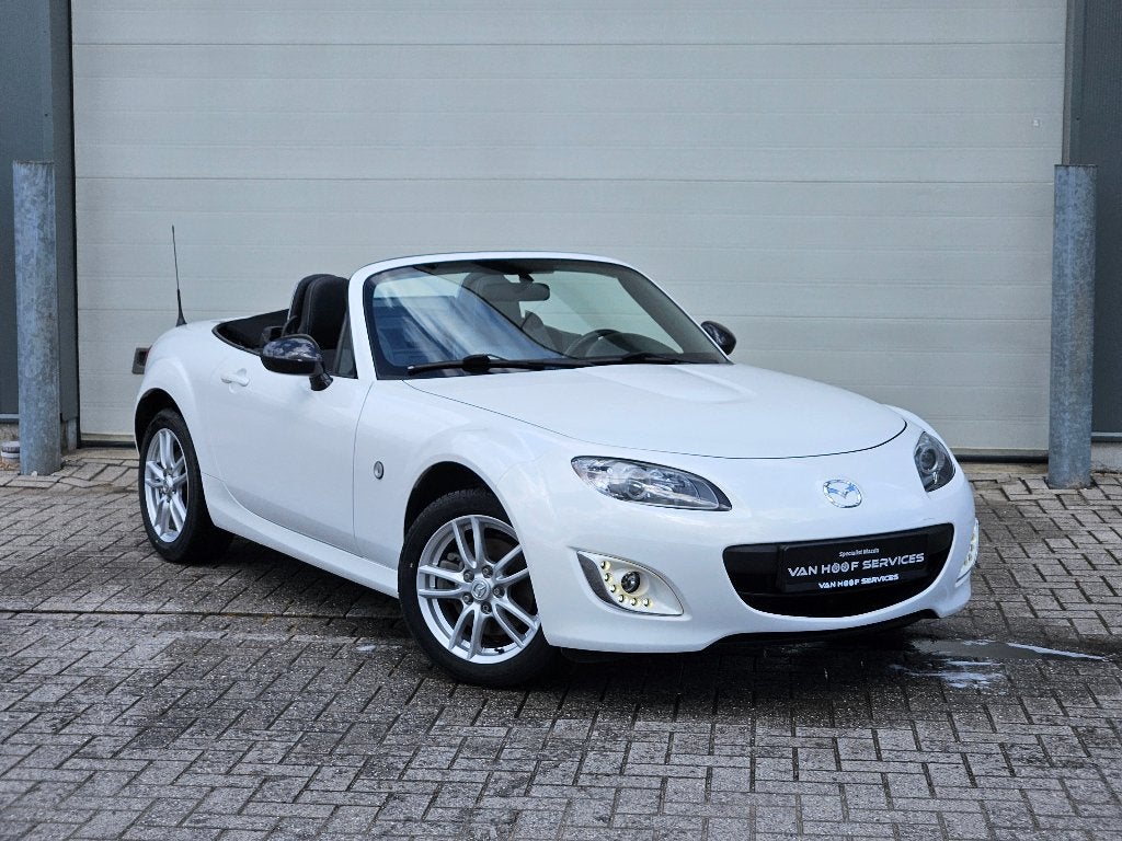 Mazda MX-5 1.8i Crystal White Pearl, Auto's, Mazda, 167 g/km, Euro 5, Achterwielaandrijving, Cabriolet