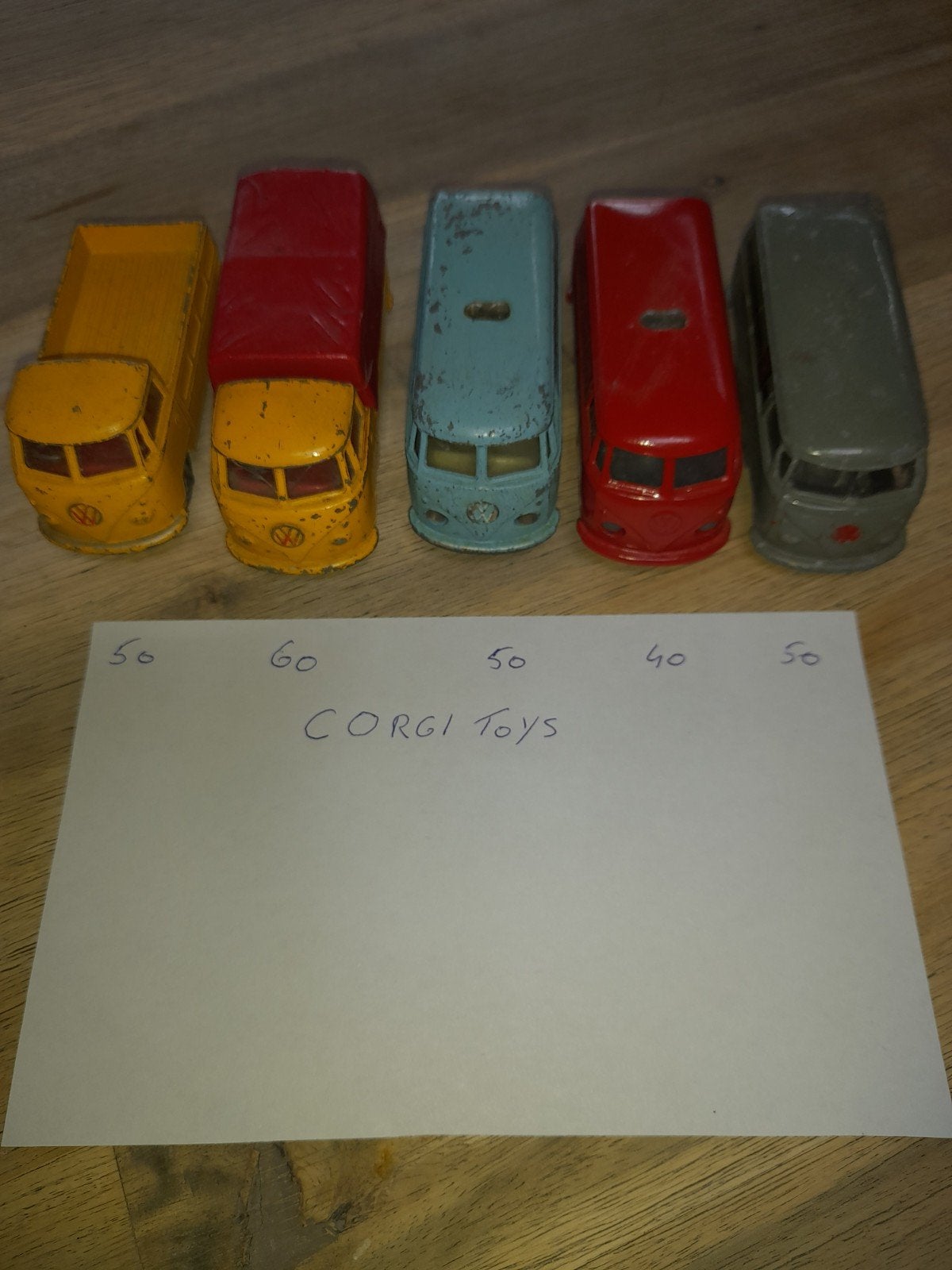 Volkswagen miniaturen 1950-60, Ophalen of Verzenden, Corgi