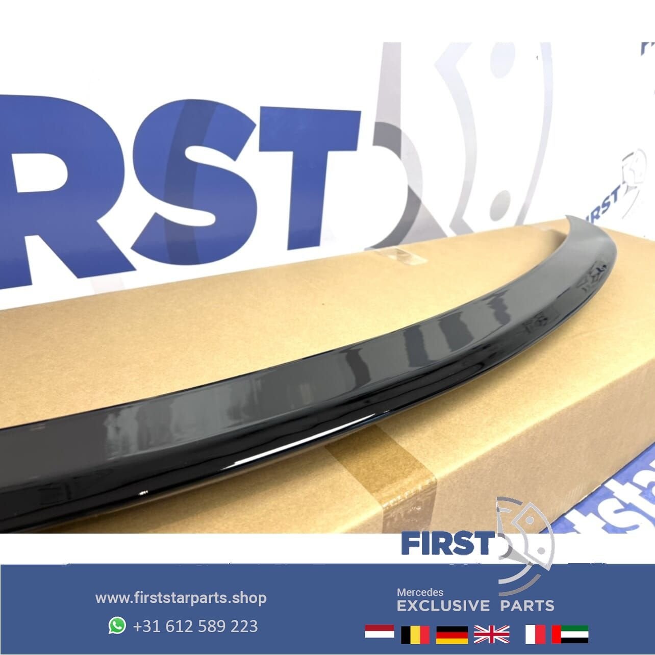 W292 C292 GLE COUPÉ AMG KOFFERBAK SPOILER ZWART 2014-2020 GL