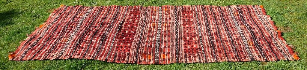 Rare Ancien Tapis Kilim pour Corridor, Antiquités & Art, Enlèvement ou Envoi