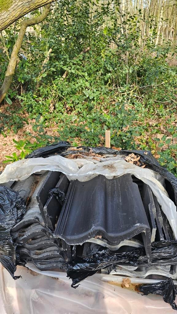 Zwarte sneldekpannen Nelskamp Sigma top 2000S, Doe-het-zelf en Bouw, Ophalen